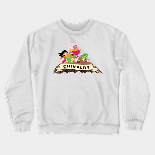 Teen Titans Go! Crewneck Sweatshirt by Vectraphix